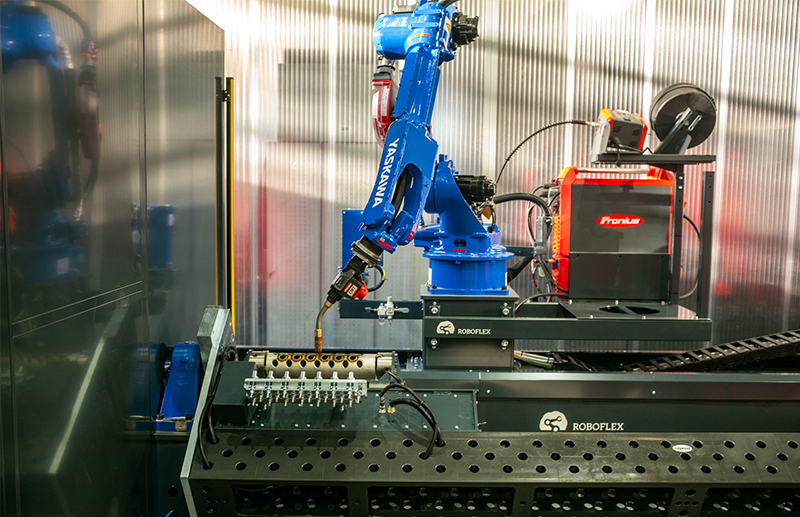 Robotisering bij QBTEC fabriek woerden